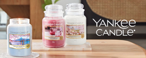 Bougies parfumées et senteurs Yankee Candle