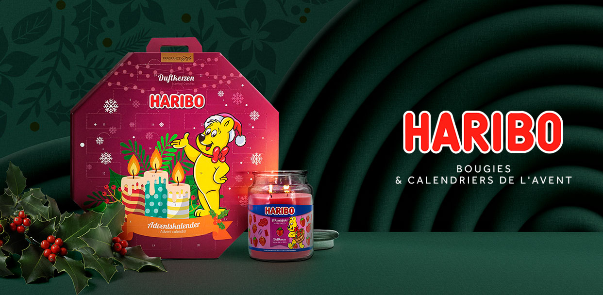 Haribo : calendriers de l'Avent & bougies - Vente privée Showroomprivé