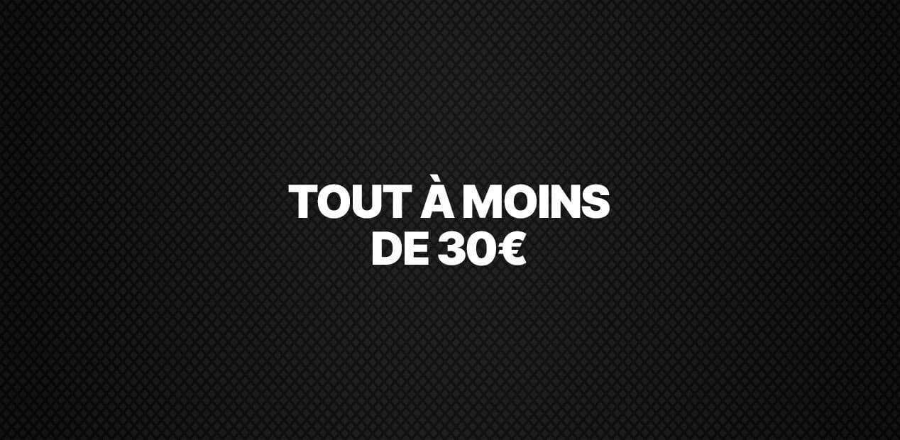 Vente privee tout à moins de 30 Euros