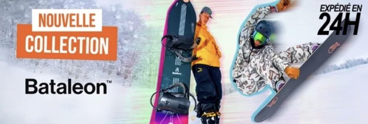 Vente privee planches à neige