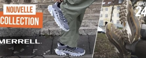 Chaussures outdoor Merrell : nouvelle collection